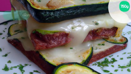Croque monsieur aux courgettes