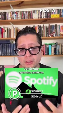 ¿Spotify nos está volviendo oyentes pasivos?