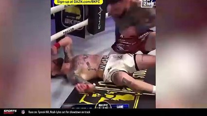 Julian Lane Scores TKO Victory in Dramatic Fight Night