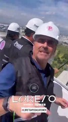 Inspecciona el alcalde de Apodaca la construcción del edificio más alto