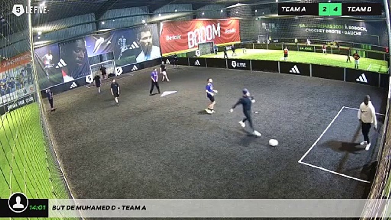 But de Muhamed D - Team A