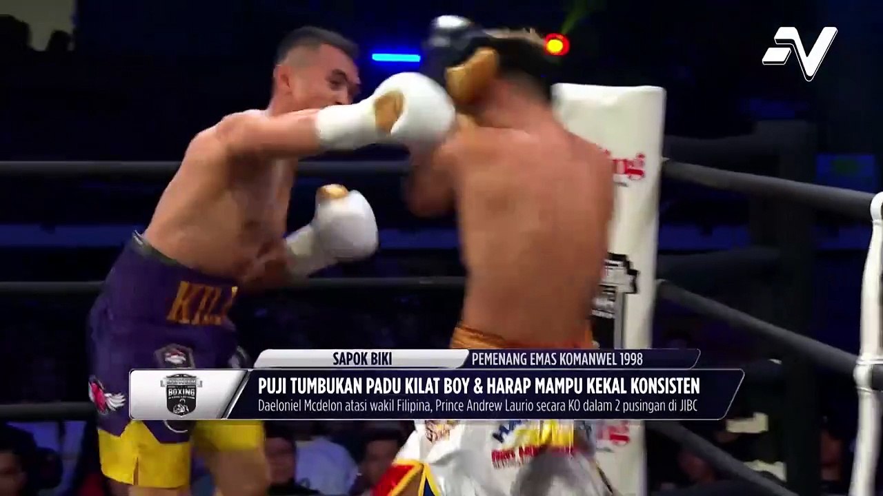 Sapok Biki kagum teknik pemusnah Mcdelon atasi wakil Filipina