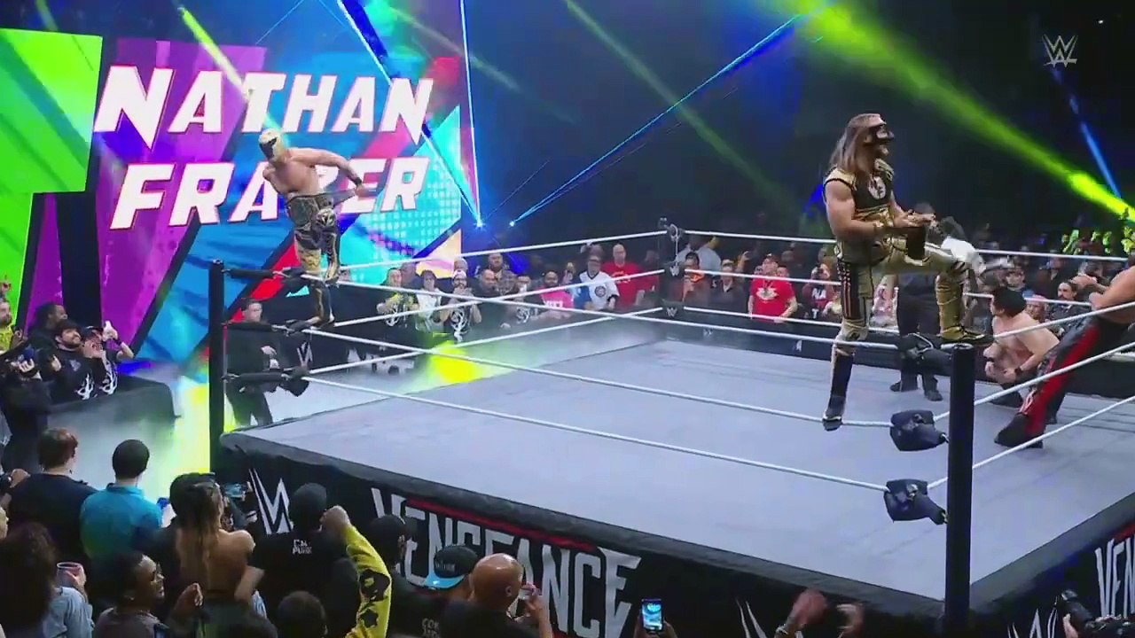 WWE NXT VENGEANCE DAY 2025 : WWE NXT TAG TEAM CHAMPIONSHIP : FRAXIOM VS JOSH BRIGGS - YUKISHI INIMURA