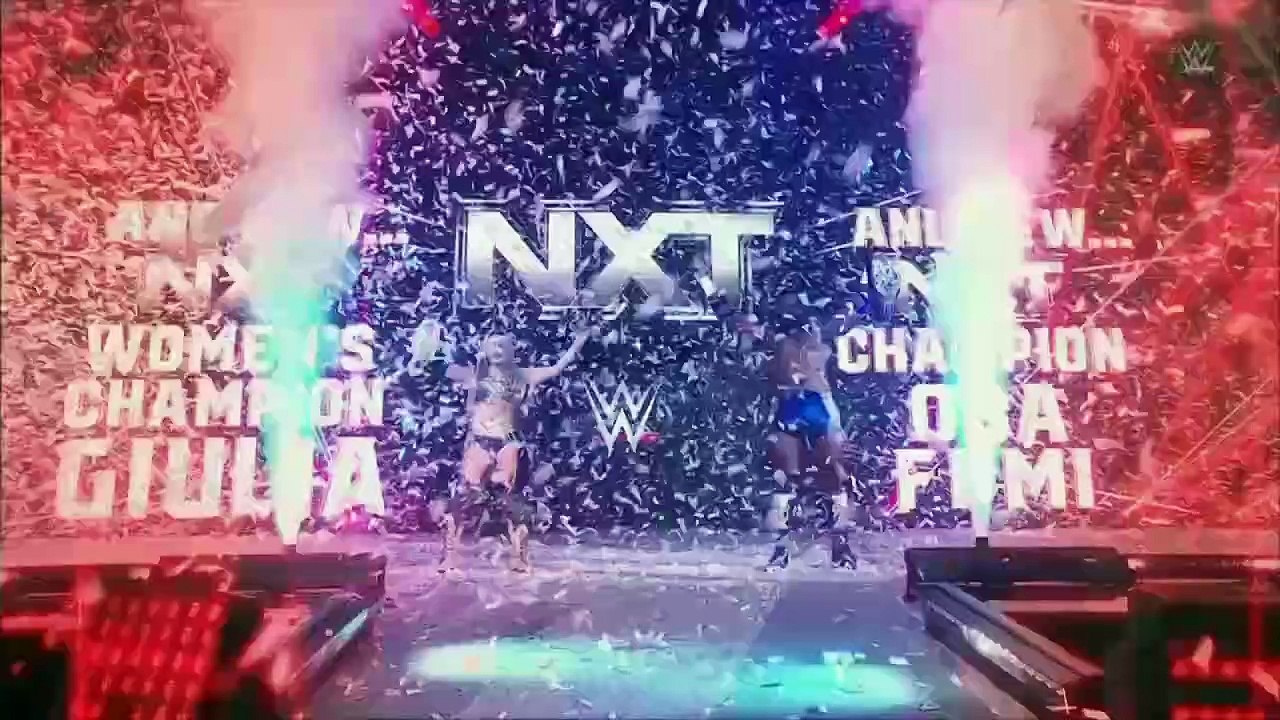 WWE NXT VENGEANCE DAY 2025 : NXT CHAMPIONSHIP : OBA FEMI VS AUSTIN THEORY VS GRAYSON WALLER