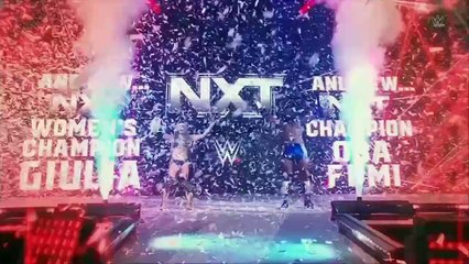 WWE NXT VENGEANCE DAY 2025 : NXT CHAMPIONSHIP : OBA FEMI VS AUSTIN THEORY VS GRAYSON WALLER
