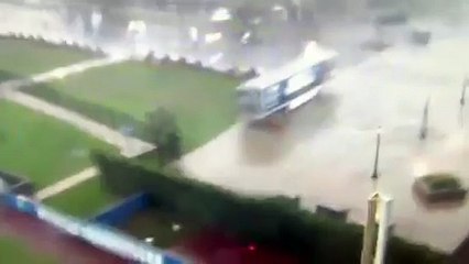 Captan tornado de gran fuerza en Tennessee