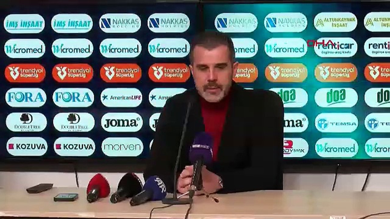 Adana Demirspor - Antalyaspor maçının ardından