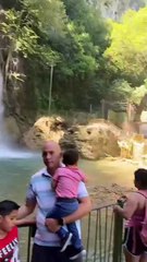 Revive cascada Cola de Caballo tras tormenta Alberto