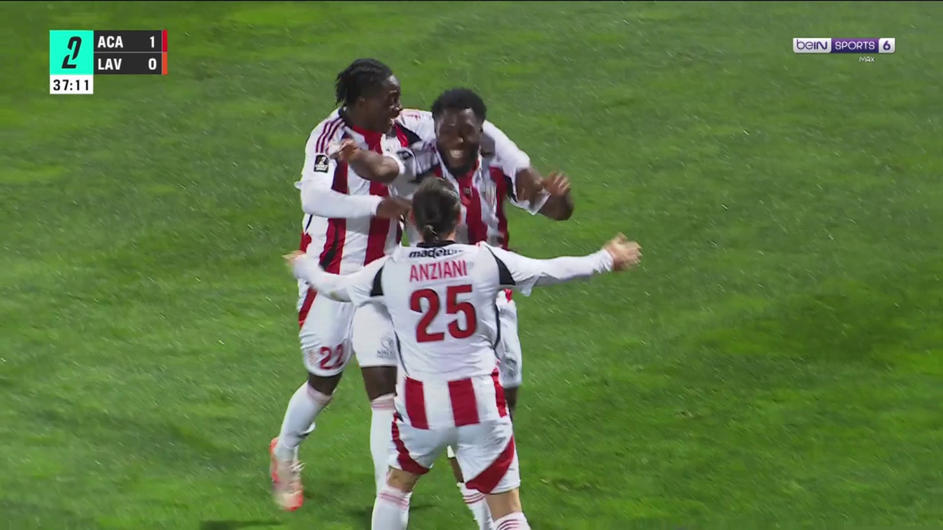 Ligue 2 : Ajaccio s'offre un succès collectif et respire en bas de tableau !