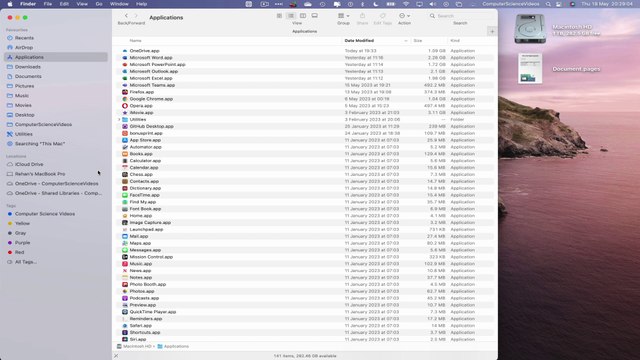 How to SHOW & HIDE the Path Bar On the Finder Application Using a Mac - Basic Tutorial | New