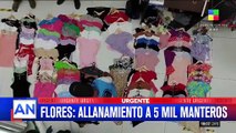 🔴 Flores: ALLANARON A 5 MIL MANTEROS en una megaoperativo policial