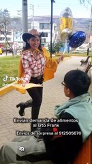 ¡La Patrona! Sorprenden a padre deudor con demanda de alimentos (VIDEO)