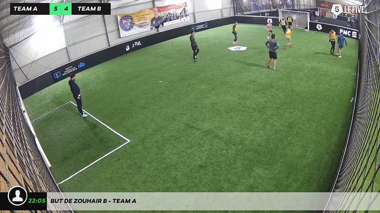 But de Zouhair B - Team A