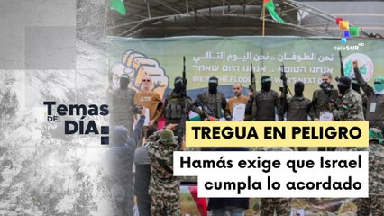 Hamás cumplirá con acuerdo, mientras Israel sigue en desacato