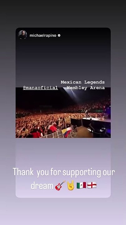 Maná la primera banda mexicana en conquistar Wembley (VIDEO)