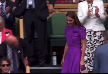 Kate Middleton regresa triunfalmente a Wimbledon tras meses de ausencia | VIDEO