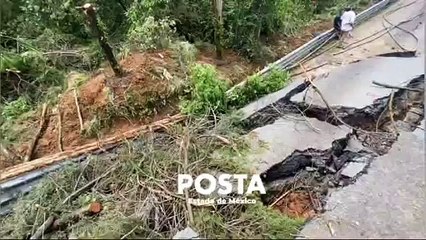 Protestan estudiantes; exigen reparar carretera Tenango-Tenancingo (VIDEO)