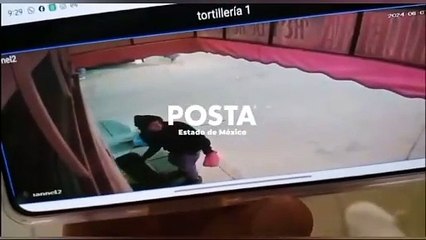 Otra vez...Le prenden fuego a una tortillería en Chimalhuacán (VIDEO)