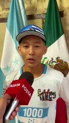 Shin Fujiyama recorrerá 3 mil km caminando desde Monterrey hasta Honduras