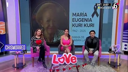 Elenco de &#039;Chismorreo&#039; se despide de María Eugenia, mamá de Fabián Lavalle