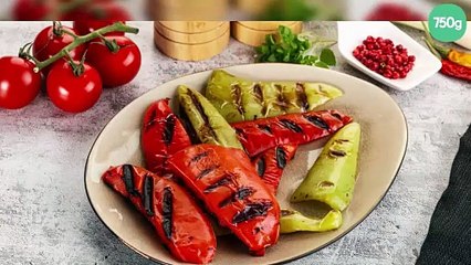 Poivrons au barbecue