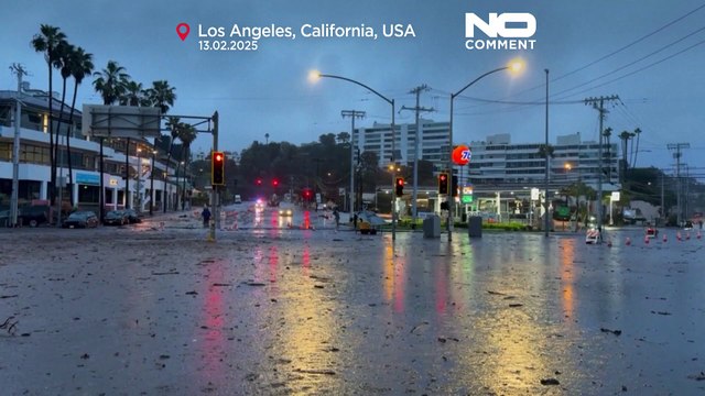 California: tempesta porta forti piogge e alluvioni, danni a cose e persone
