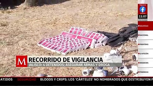 4 detenidos y vehículos 'monstruo' asegurados tras recorrido de vigilancia en Jalisco