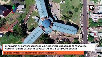 El Servicio de Gastroenterología del Hospital Madariaga se consolida como referente del NEA al superar las 11 mil consultas en 2024