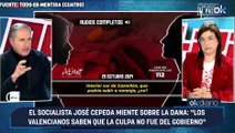 El socialista José Cepeda miente sobre la DANA: 