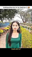 Breakup💔 Girlfriend Ne ki Marriage Prank🤬#shorts #bike #rider #cutegirl #marriageprank #prank #sadi