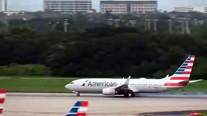 American Airlines: Explotan neumáticos del vuelo 590 (VIDEO)