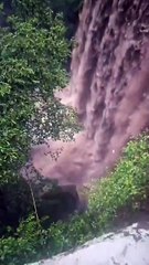 ¡Espectacular!, Cascada del Salto de Quetzalapan, Puebla recupera flujo de agua