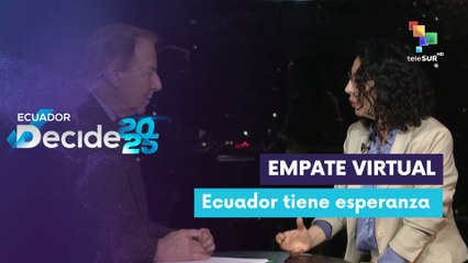 El empate virtual de González y Noboa responde al estado crítico de Ecuador