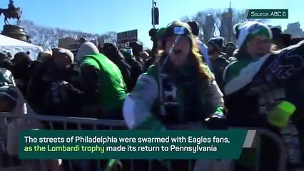 Party in Philly - Philadelphia Eagles celebrate Super Bowl LIX victory