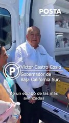 BCS recibe 25 ambulancias de última generación y más de 690 apoyos