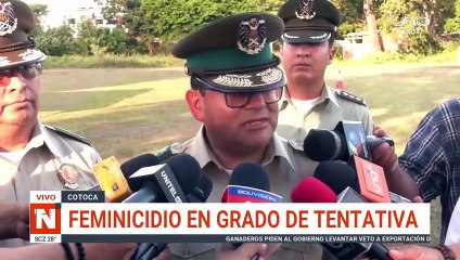 Informe policial caso intento de feminicidio