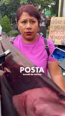 Se manifiestan en Toluca por feminicidio en Lerma y exigencia de justicia
