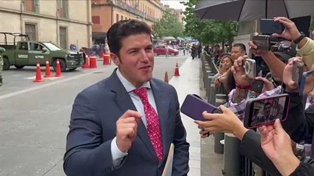 Samuel García consigue fondos de AMLO para reparar daños por Alberto