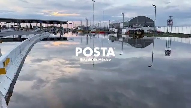 Circuito Exterior Mexiquense cerrado por lluvias ¡Suma 40 horas!