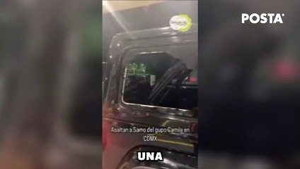 #VIDEO: Samo, cantante de Camila sufre asalto en la colonia Condesa
