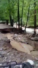 Colapso de carreteras en las comunidades San Isidro y Cilantrillo (VIDEO)