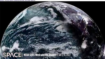 Time-Lapse Of What A Powerful Bomb Cyclone Storm Forming Looks Like