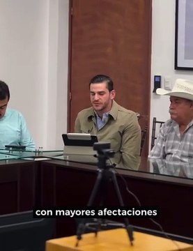 Patricio Lozano se reúne con alcaldes y diputados por daños de tormenta Alberto