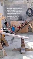 ¿Tarimas de sobra? Joven tamaulipeco busca sueño de un gimnasio casero (VIDEO)