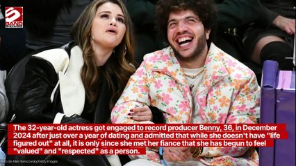 Selena Gomez says she felt 'alone' before she met Benny Blanco as she teases wedding plans