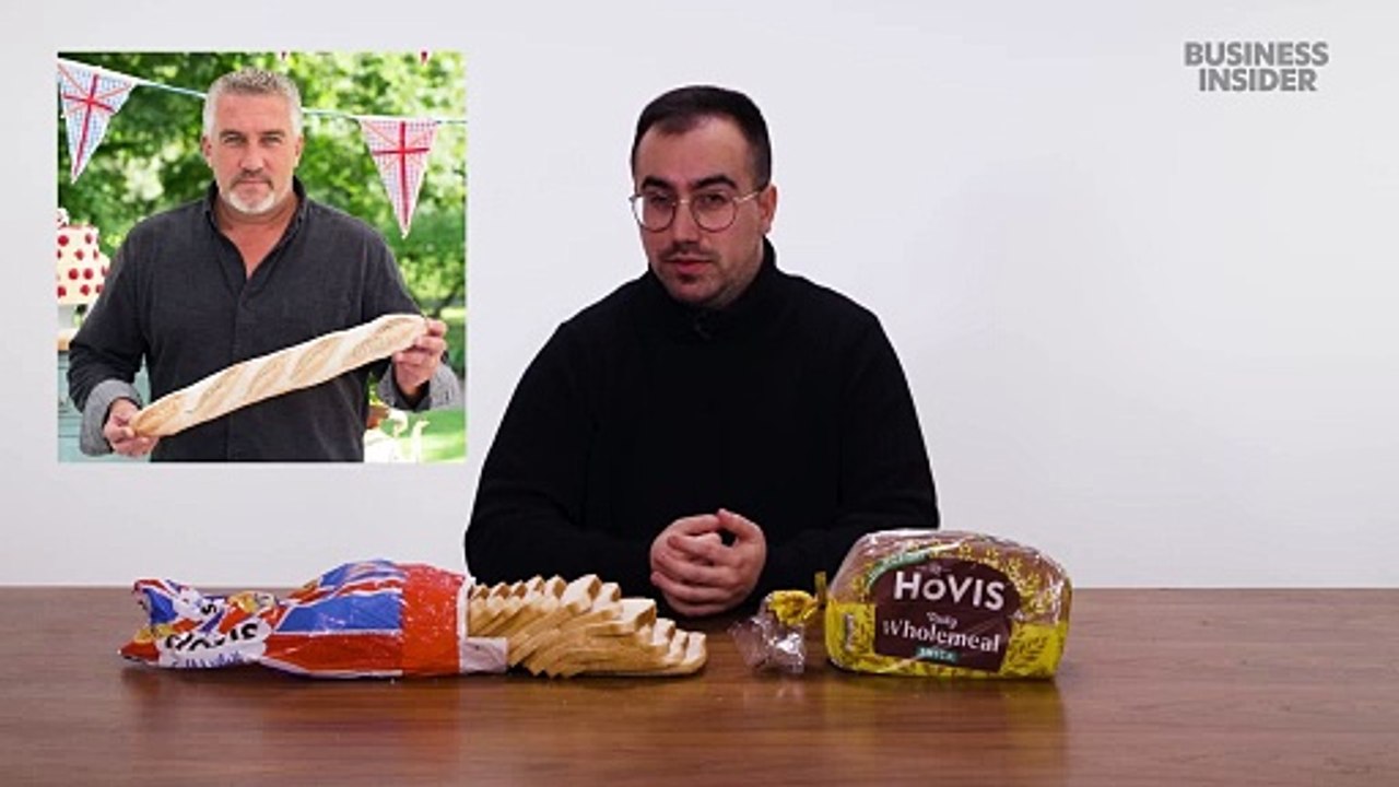 We compare processed bread in the US and UK