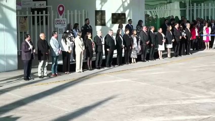 Delfina Gómez lidera ceremonia cívica en el IEEM