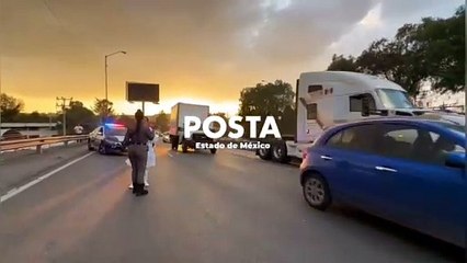 Muere motociclista atropellado en Tlalnepantla (VIDEO)
