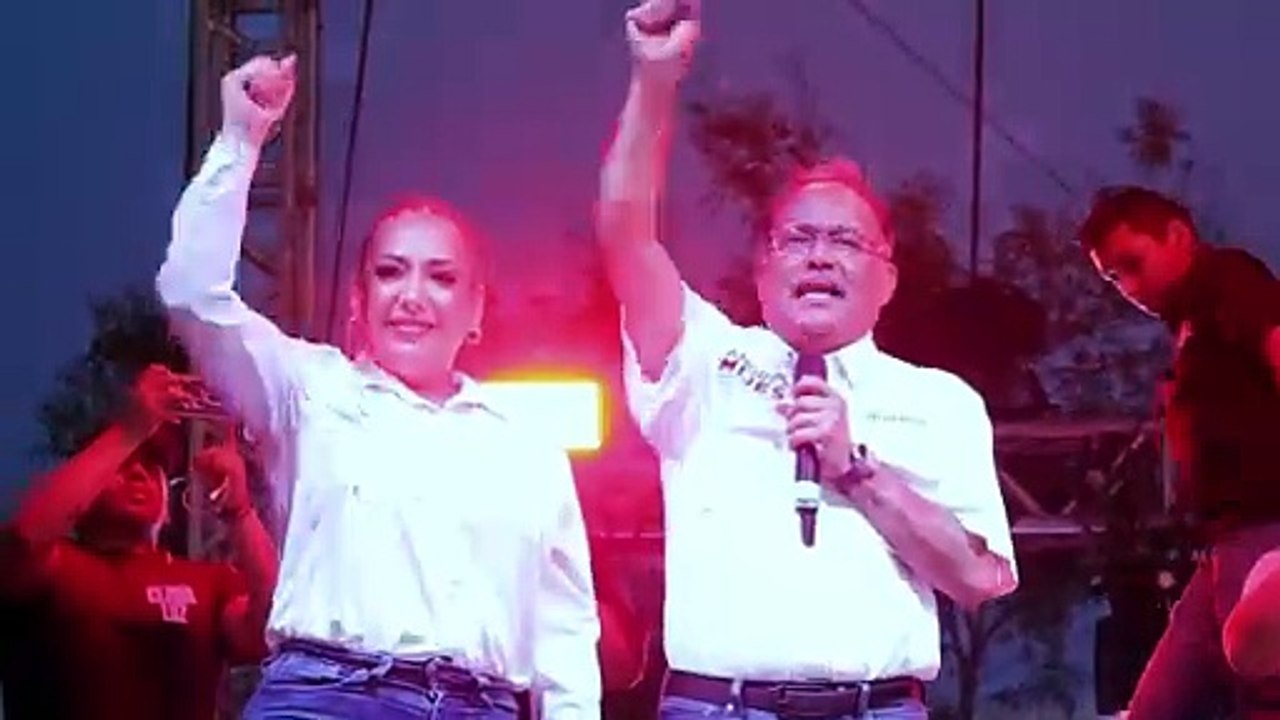Andrés Mijes cierra campaña en Colonia Alianza Real