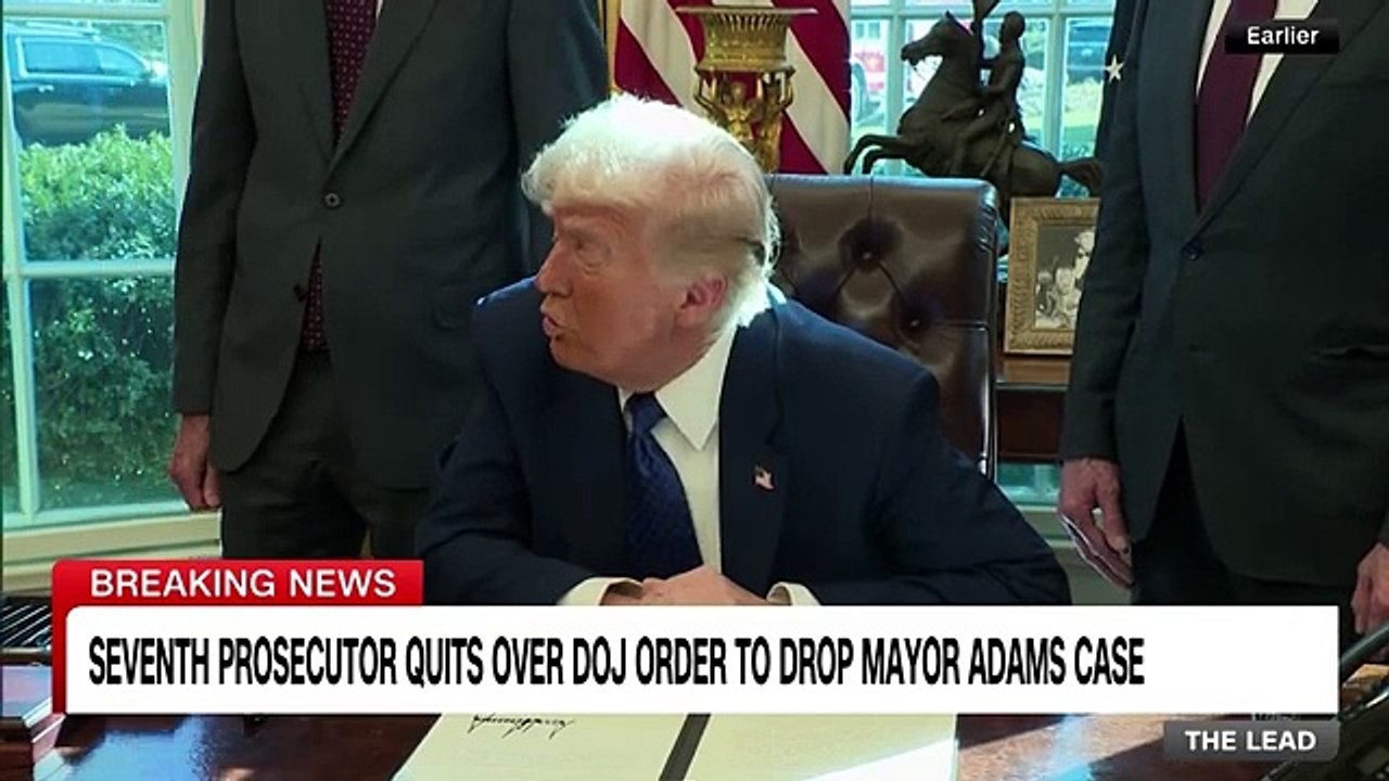 7th prosecutor in Eric Adams case resigns with scathing letter to Trump's former lawyer